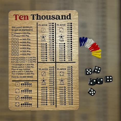 Ten Thousand Dice Game Farkle - Etsy Canada