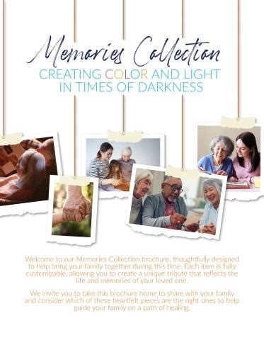 Memories Collection Brochure (Roller-McNutt Conway)