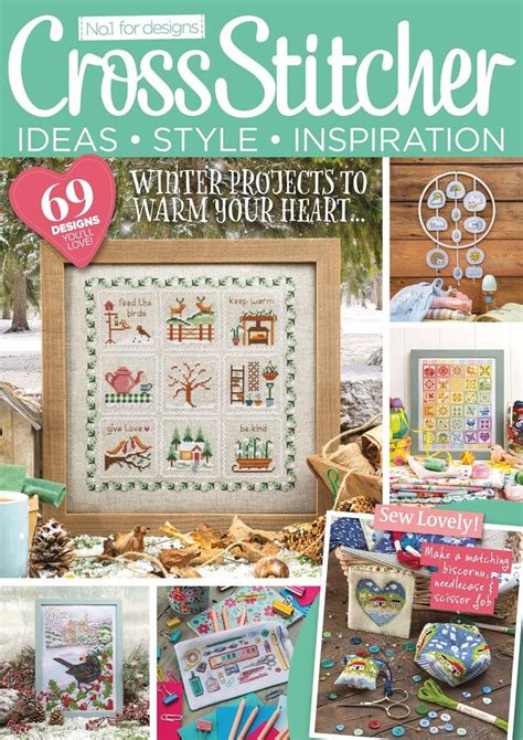 Красивые проекты вышивки крестом в журнале "CrossStitcher №379 2022 ...