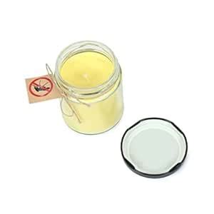 Crazy Sutra Anti Mosquito Jar Candle (100% Natural Wax Candle, Made of ...