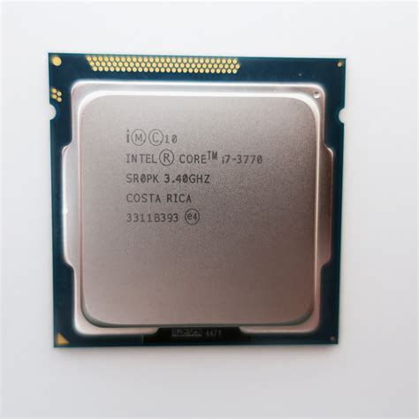 Intel Core i7-3770 3,40 GHz Quad Core 8-Thread-Prozessor LGA1155 SR0PK ...