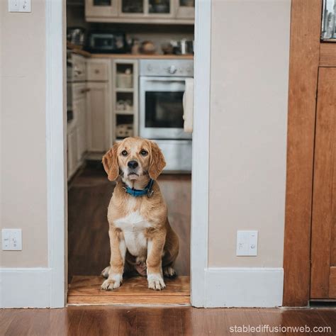 Dog in a House | Stable Diffusion Online
