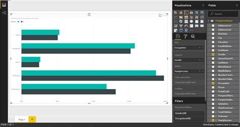 Power BI Dynamic Reference Line 的图像结果