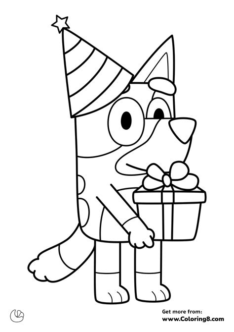 Bluey colouring pages free printables – Artofit