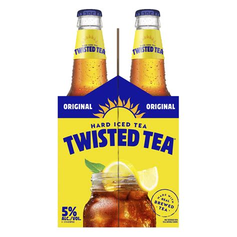 Twisted Tea Hard Iced Tea, Lemon, Original 12 fl oz | shipt
