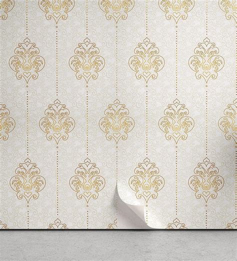 Buy Ambesonne Vintage Peel & Stick Wallpaper for Home, Ornamental ...