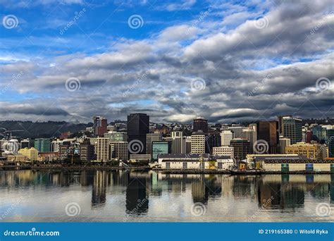 Wellington, New Zealand stock photo. Image of island - 219165380
