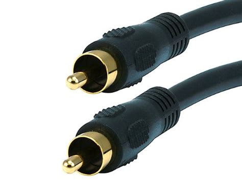 Buy 3ft Coaxial Audio/Video RCA Cable M/M RG59U 75ohm (for S/PDIF ...