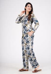 MintMarie Women Printed White Night Suit Set Price in India - Buy ...