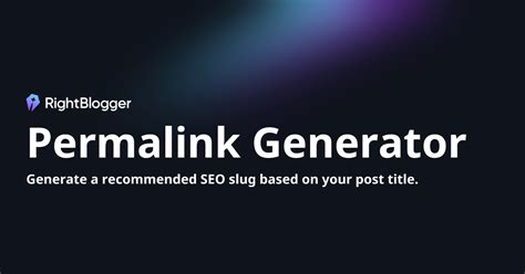 Image result for Permalink Generator