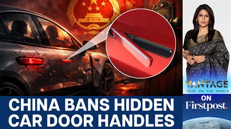 Why China is Banning Hidden Car Door Handles Popularised by Tesla ...