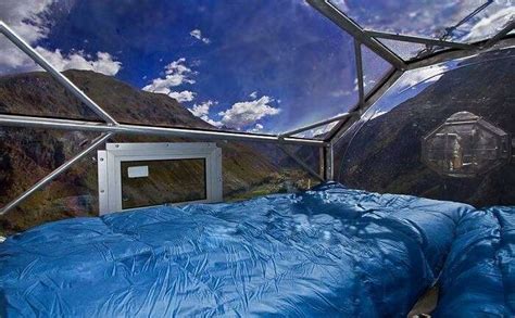Skylodging In Peru: Camping While Hanging Off A Cliff