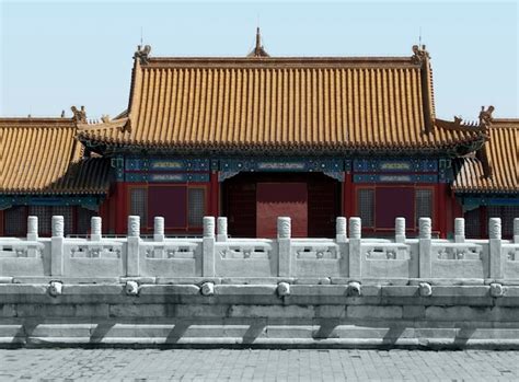 Forbidden city in china | Premium Photo