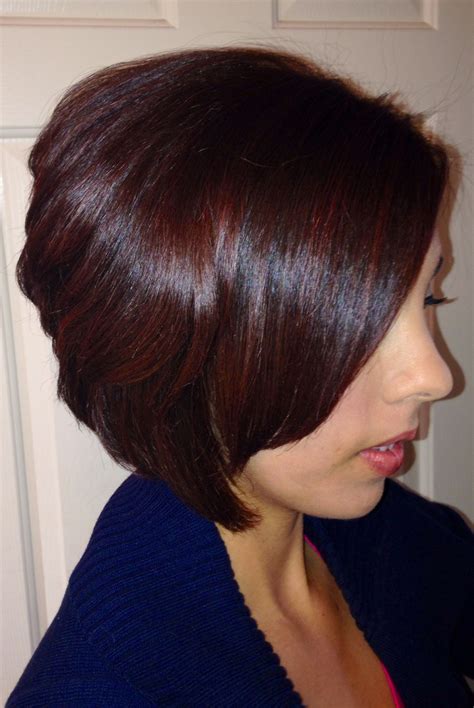 Mahogany Brown Hair Color Chart