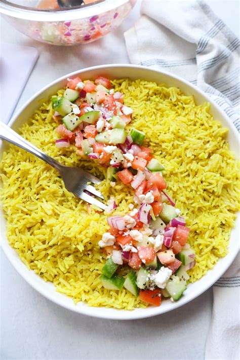 Best Yellow Mediterranean Rice - Bless This Meal