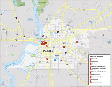 Map of Memphis [Tennessee] - GIS Geography