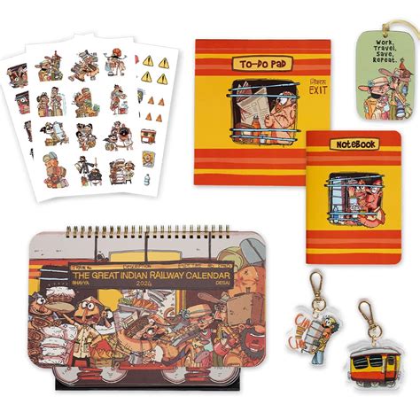 Happywagon | The Great Indian Railway Gift Box | Consists - 2024 Desk ...