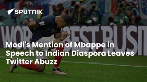 PM Modi's Mention of Mbappe in Speech to Indian Diaspora Leaves Twitter ...