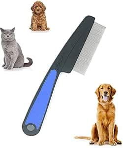 Pet Me Flea Comb Pet Cat Dog Lice Comb Nit Remover Grooming Brush Tools ...