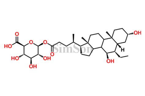 Obeticholic acid acyl-beta-D-glucuronide | CAS No- NA | Simson Pharma ...