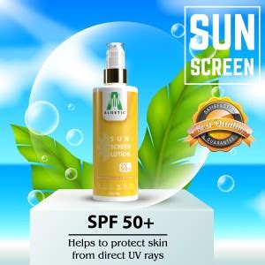 ALOETIC Sunscreen - SPF 50+ PA+ Alotic Sunscreen Cream UVA + UVB ,SPF ...