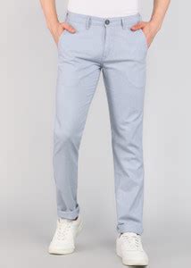 INTEGRITI Slim Fit Men Blue Trousers - Buy INTEGRITI Slim Fit Men Blue ...