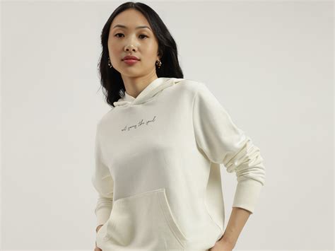 Hood Floral Print Hoodie – United Colors of Benetton Store