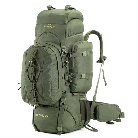 Colonel Series 95 Litre Rucksack + Detachable Day Pack & Rain Cover ...
