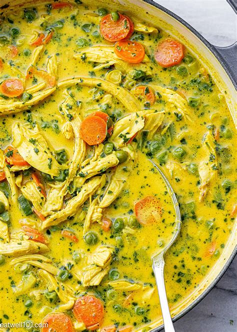 Turmeric Chicken Soup Recipe — Eatwell101