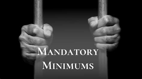 We hope to finally repeal mandatory minimum sentences this summer ...
