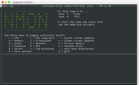 nmon logs location in linux Android IOS V- 2.51