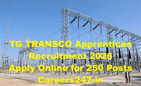 TG TRANSCO Apprentices Recruitment 2026 – Apply Online for 250 Posts