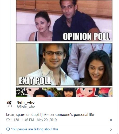 Vivek Oberoi shares meme about Aishwarya-Abhishek, Twitteratti slams ...