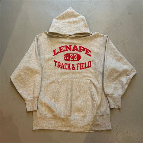 90s champion R/W “LENAPE TRACK&FIELD“ sweat hoodie【高円寺店】 | What’z up