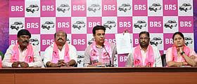 KTR accuses Telangana government of Rs 5 lakh crore land scam under ...