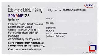 Epnone 25 MG | Order Epnone 25 MG Tablet Online at Truemeds