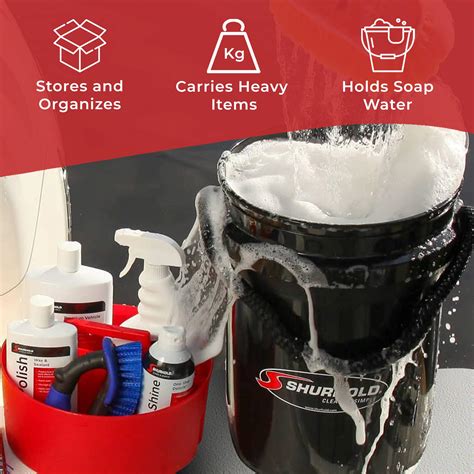 Snapklik.com : Shurhold 2452 Black 5 Gallon Bucket