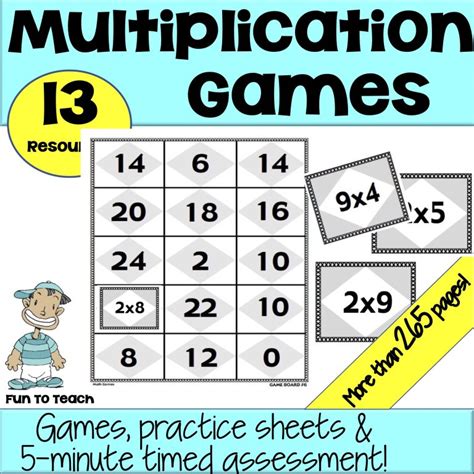 Image result for Fun Multiplication Math Games