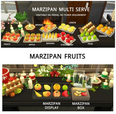 MARZIPAN FRUITS SET – icemunmun