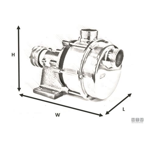 POMPA A PULEGGIA CON FRIZIONE MAGNETICA SERIE IFE