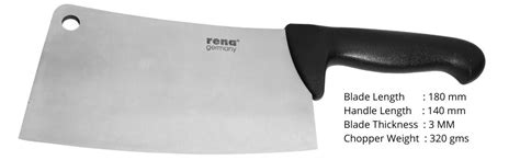 Buy rena germany - Meat Chopper Butcher Knife - Meat Cleaver & Slicing ...