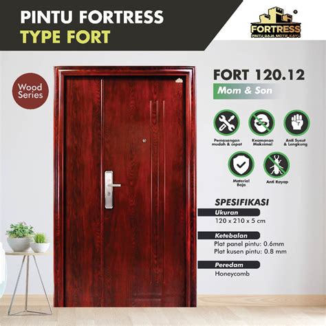 Jual PINTU BAJA FORTRESS 120.12 / TYPE FORT / PINTU BAJA / PINTU RUMAH 120 CM | Shopee Indonesia