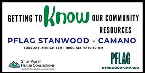 Getting to Know: PFLAG Stanwood-Camano, March 5 2024 | Online Event ...