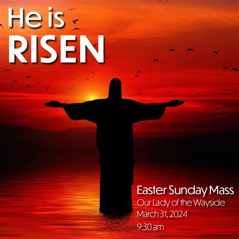 Our Lady of the Wayside Catholic Church | Easter Sunday, The ...