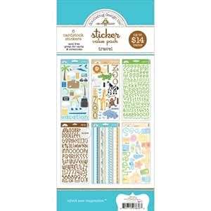 Travel Sticker Value Pack - Doodlebug : Amazon.in: Home & Kitchen
