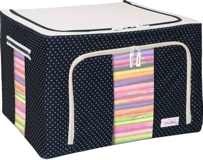 RUMAL Foldable Cloth Organizer Storage Box Solid Printed Garments Cover ...