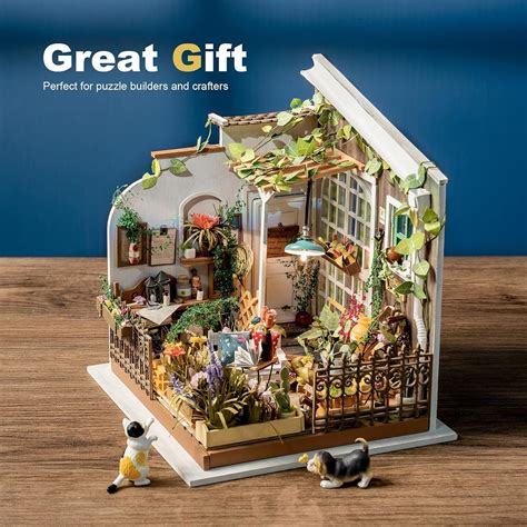 Rolife DIY Miniature House Kit Miller's Garden, Tiny India | Ubuy