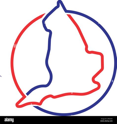 english country map logo illustration design Stock Vector Image & Art ...