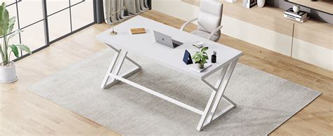 Image result for White Computer Desk Amazon