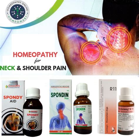 Homeopathic Medicines for Spondylosis, Neck and shoulder pain relief ...